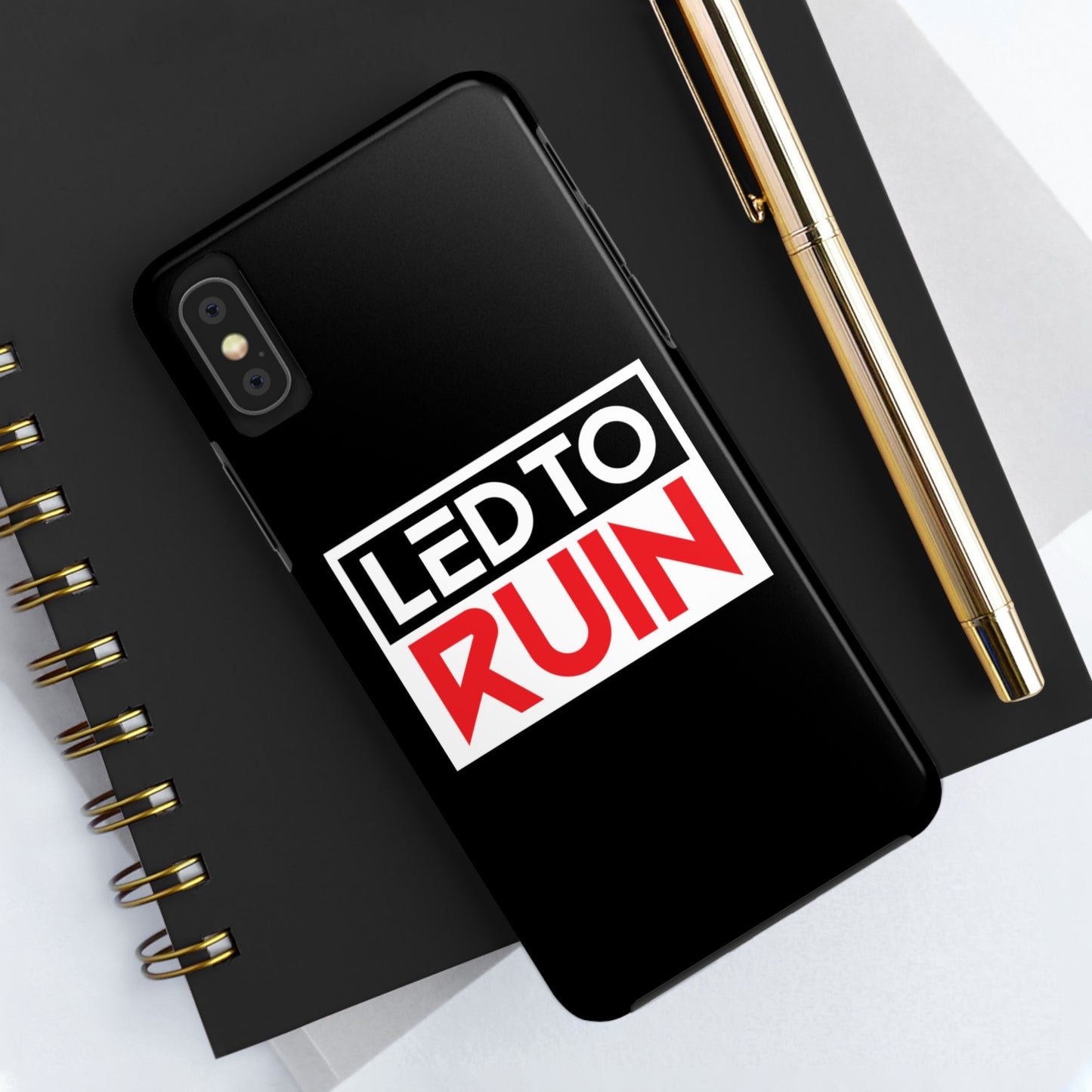 Block Logo phone case